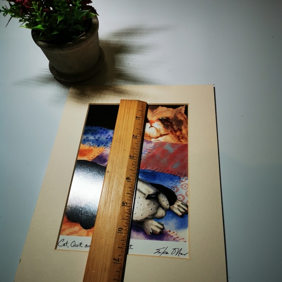 Whimsical Matted Erika Oller Signed Print - Picture 14 of 16